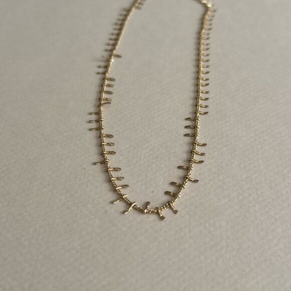Elegant Gold Necklace #1691 - Picture 3 of 3